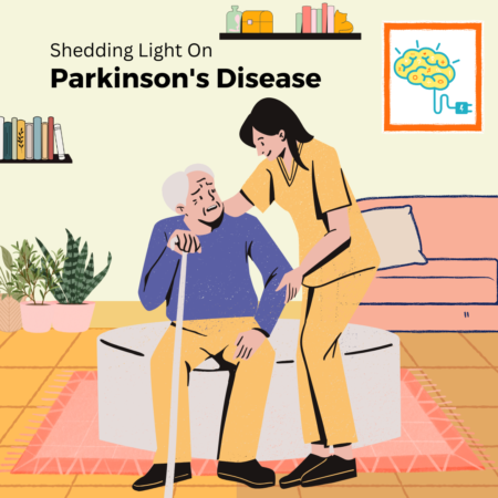 Empathy in action for Parkinson's Disease Awareness. A caregiver extends a supportive hand as a man, wielding a cane, perseveres with grace. Together, they embody resilience and solidarity in the face of challenges. 🧡 #ParkinsonsSupport